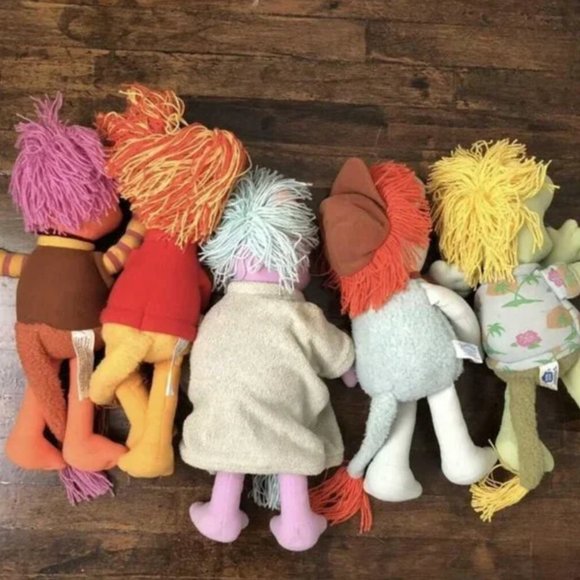 RARE Vintage 1985 Fraggle Rock of the Muppets creator  Jim Henson Plush Softie - Picture 5 of 6